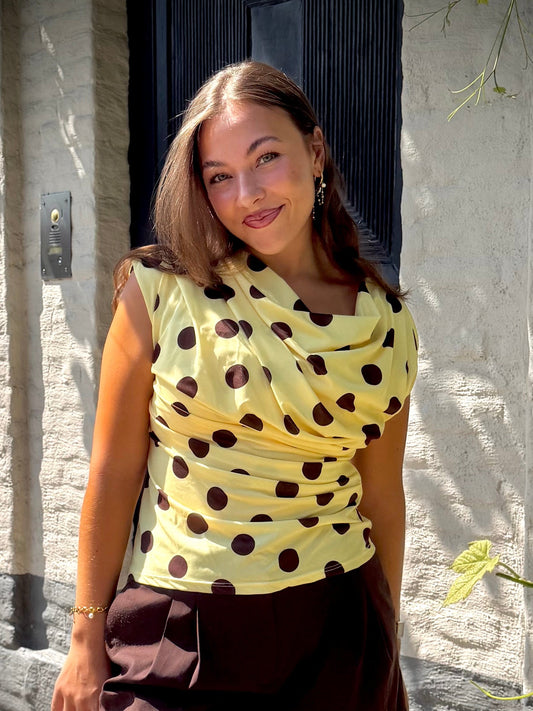 Polkadot Chic yellow
