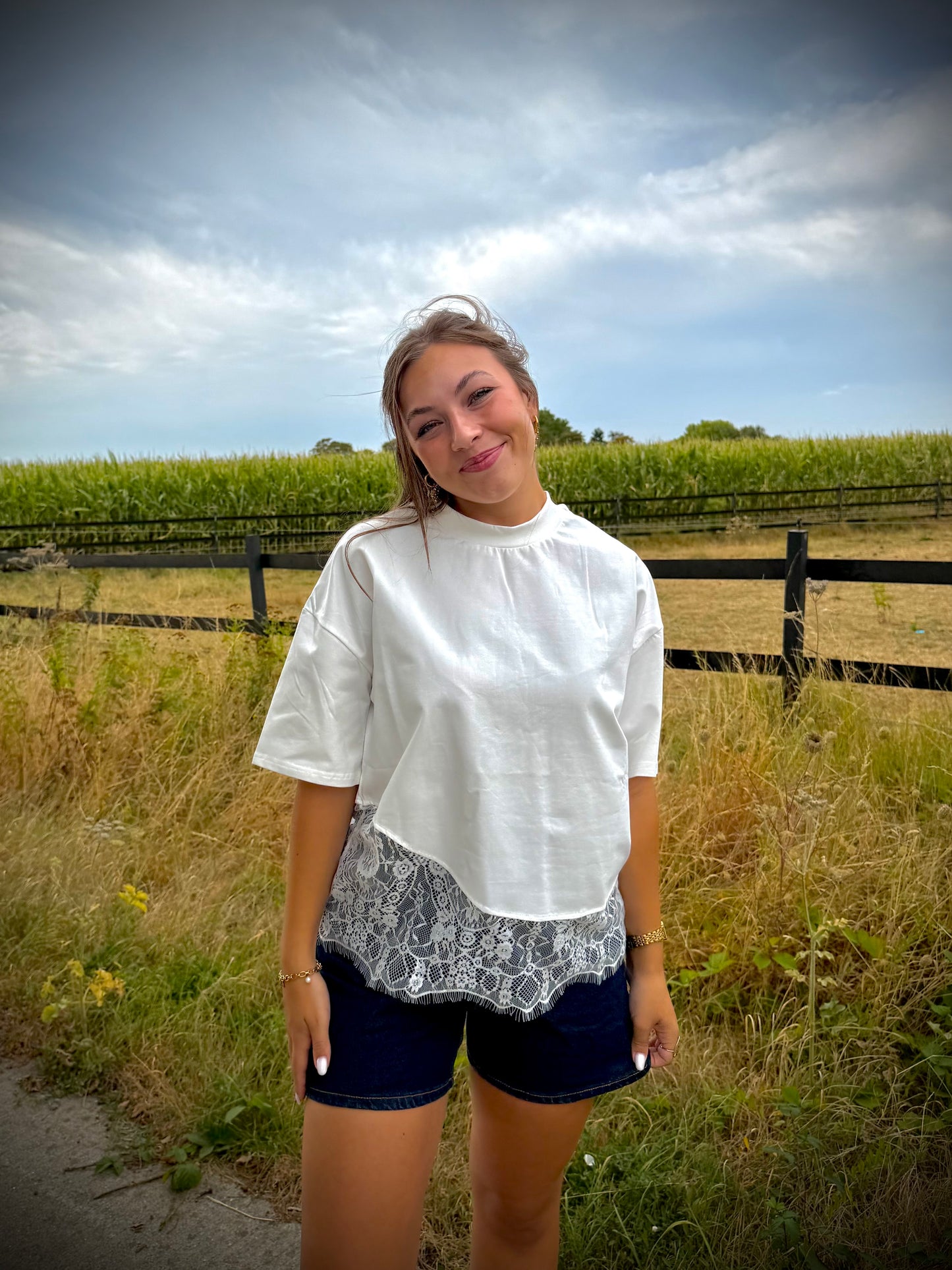 Léa Tee - white