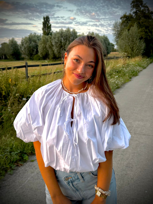 Ivy blouse white