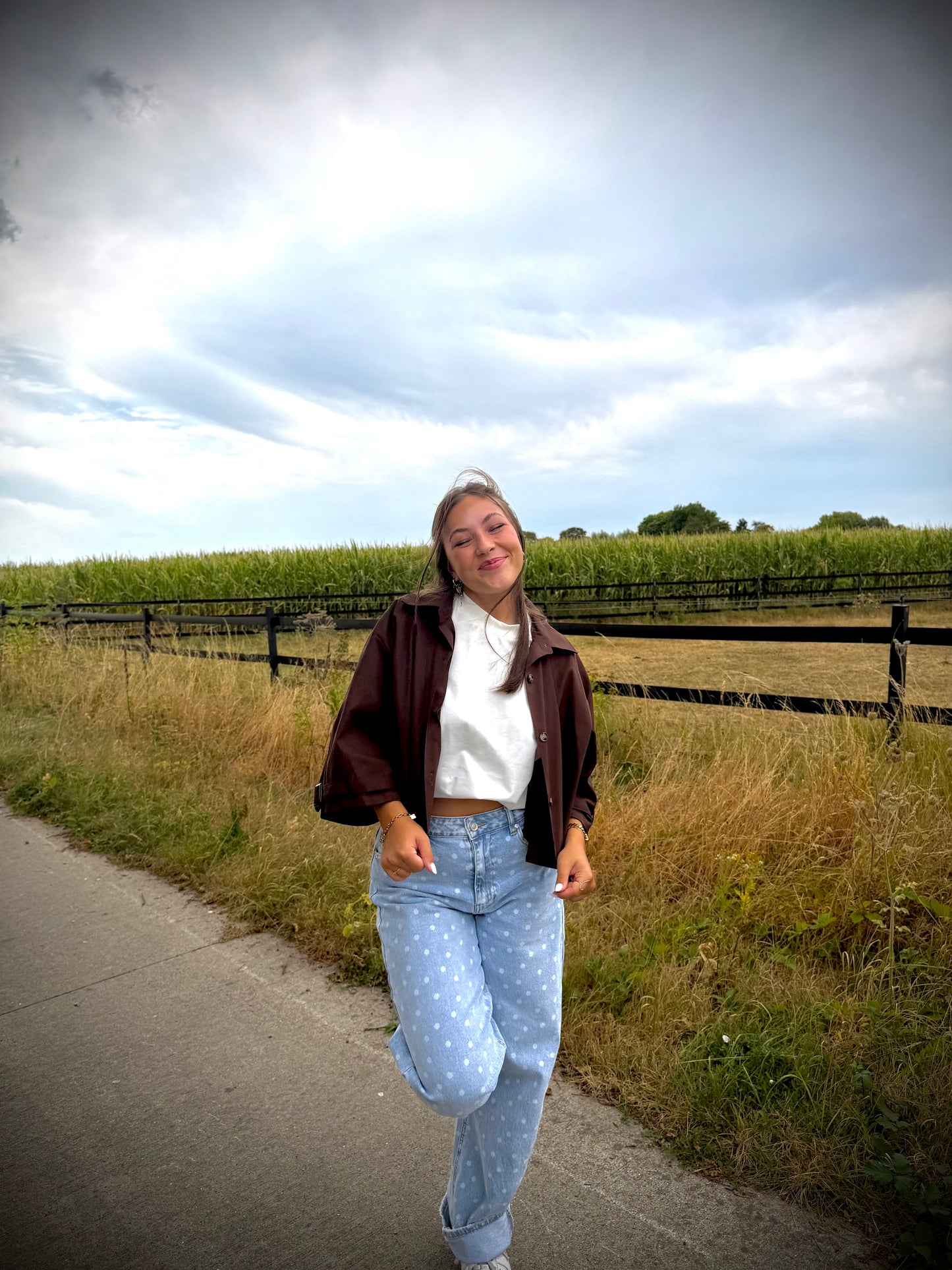 Sophie trench - brown