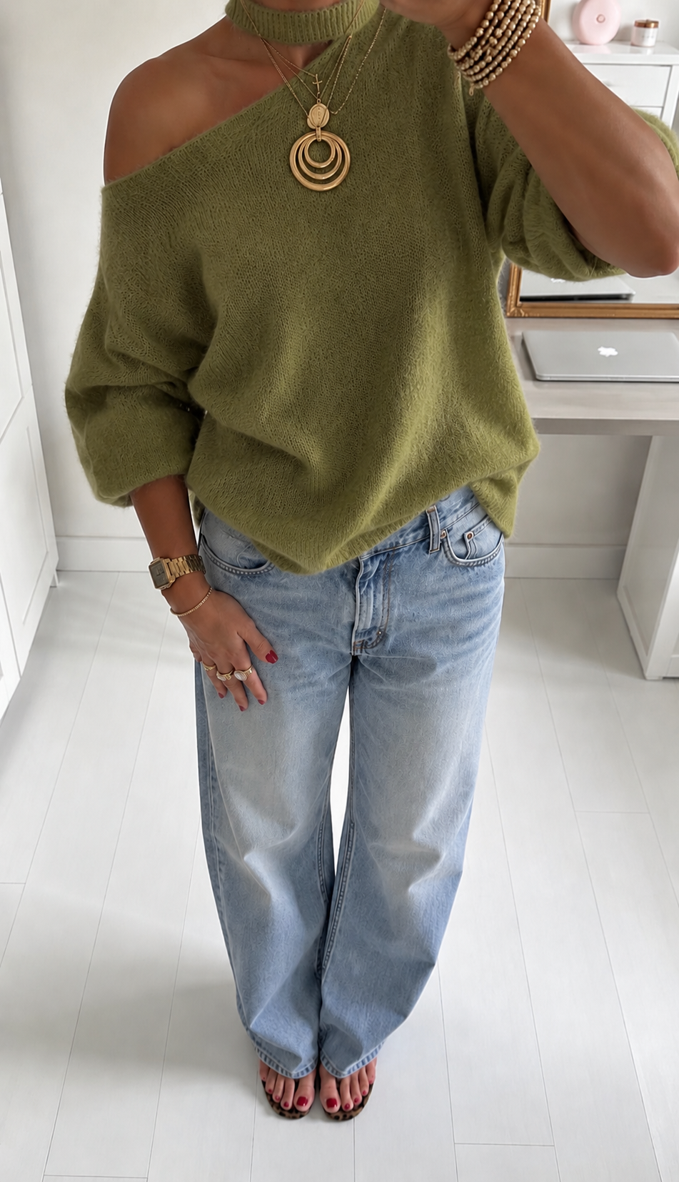 Mara pull - green
