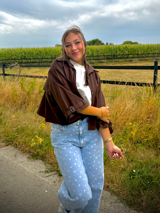 Sophie trench - brown