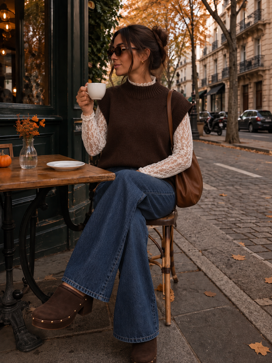 Lace Layer Knit