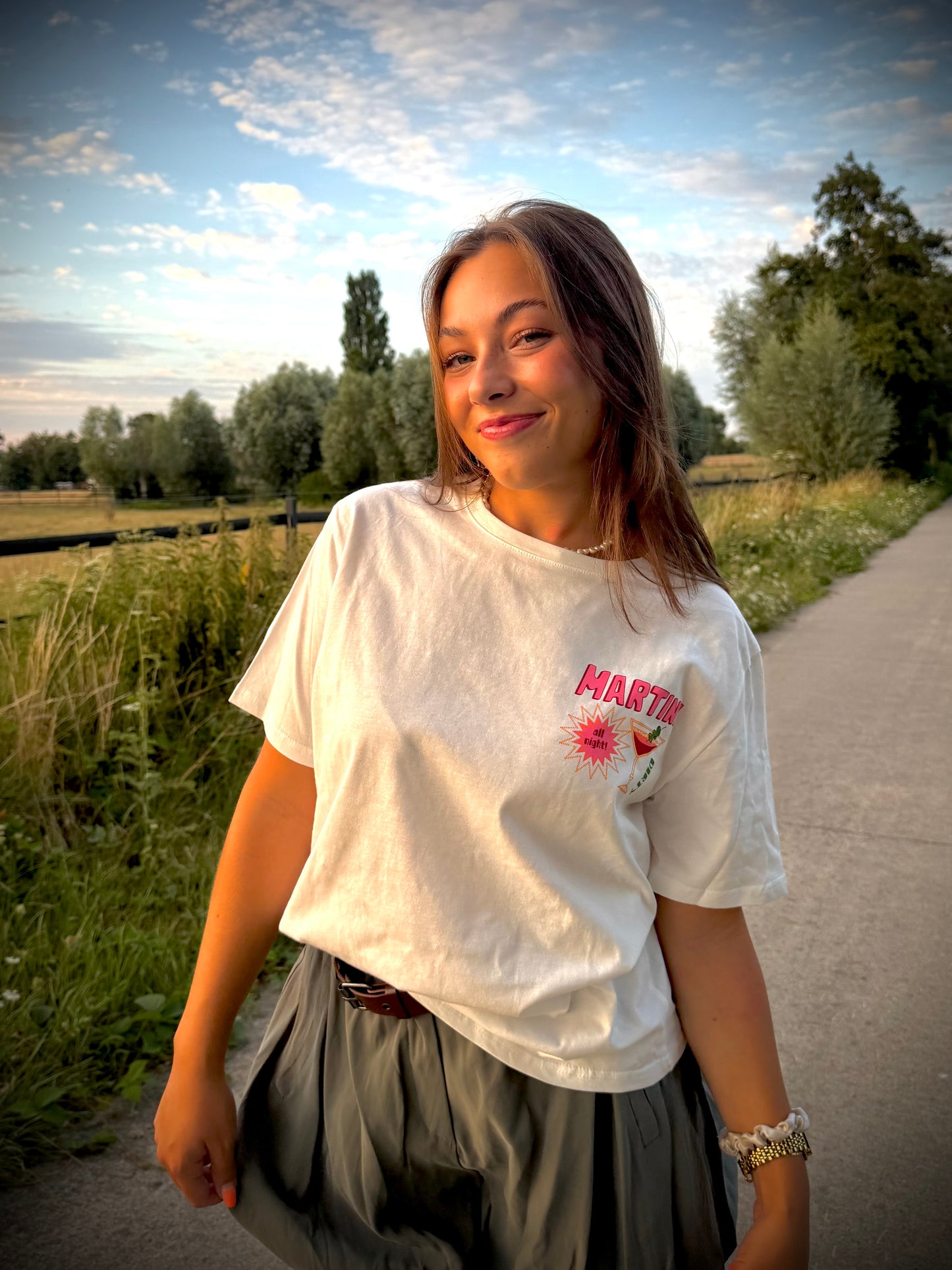 Dirty martini t-shirt