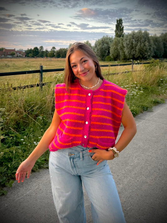Flamingo Knit