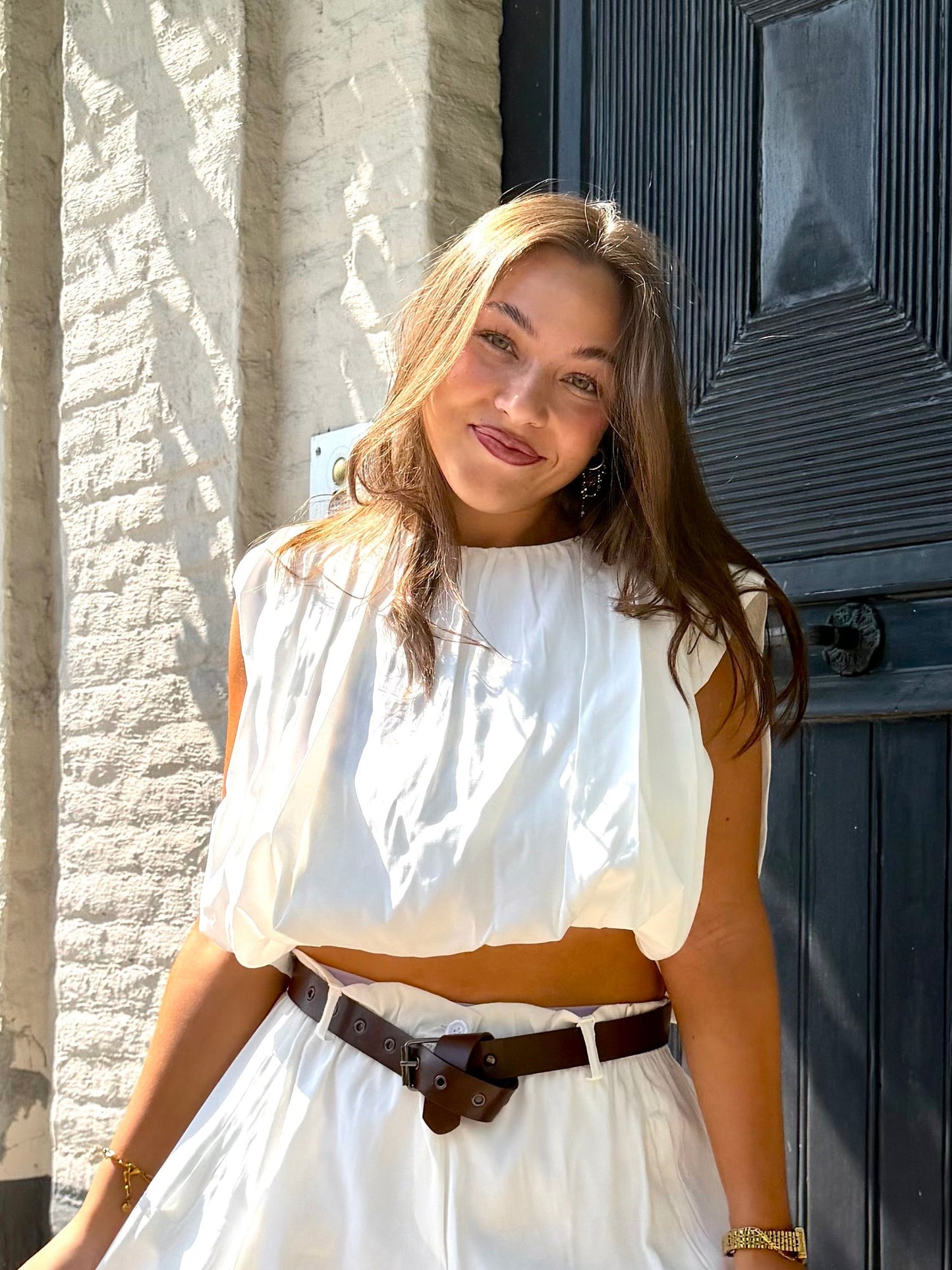 Balloon top white